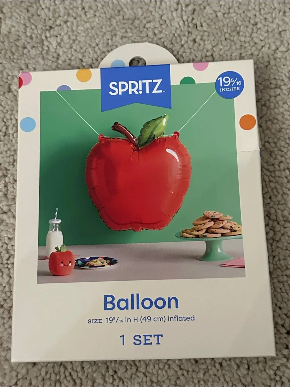 Spritz Party Banner and Assorted Balloons - Red, Yellow, Pink, Blue, Green
